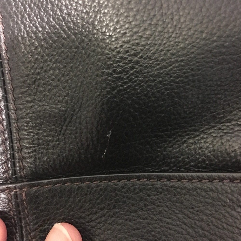 Cole Haan Black Leather Bag - Picture 5 of 16